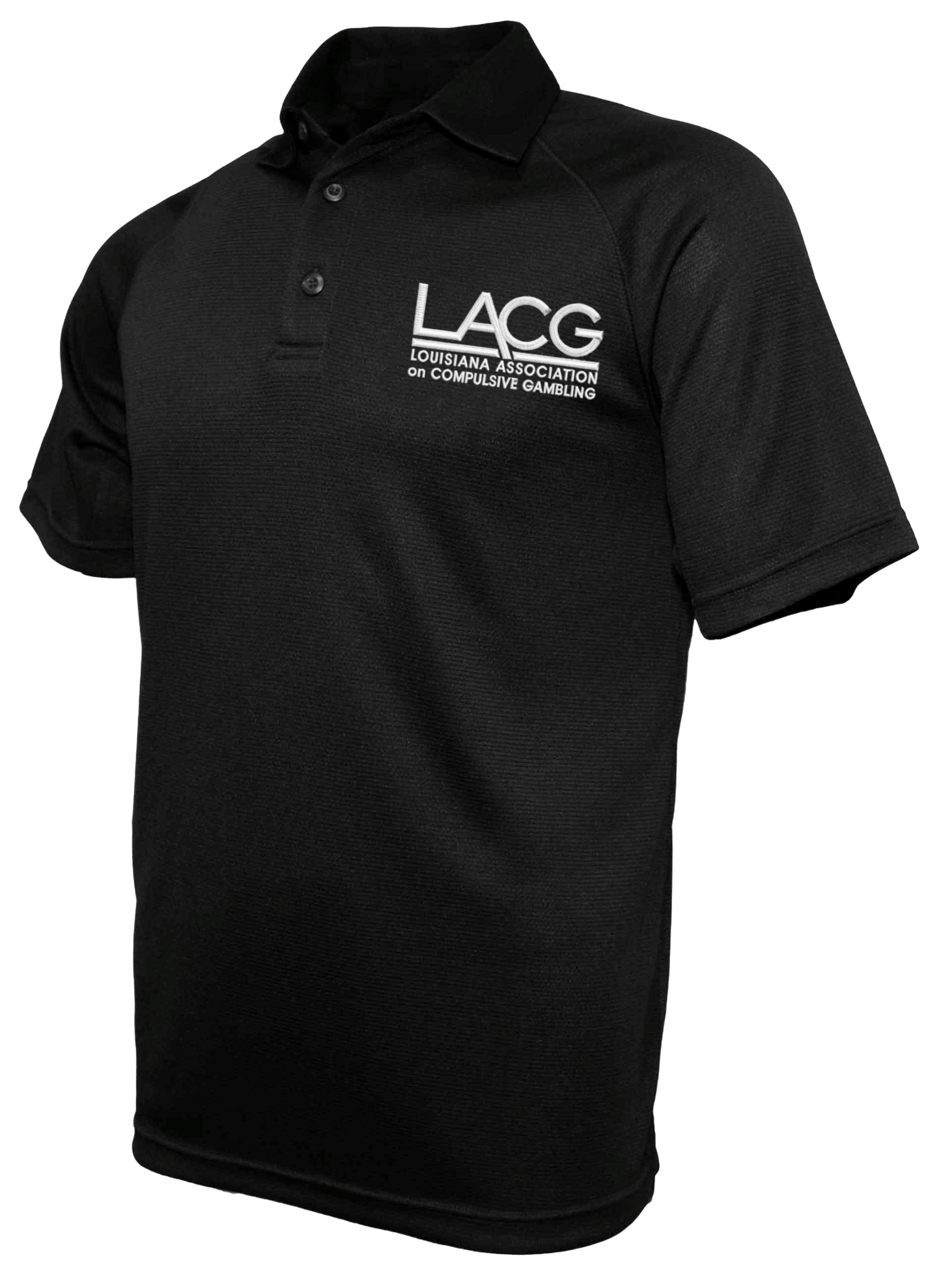 LACG Polo Jacquard Cool-Tek / embroidery