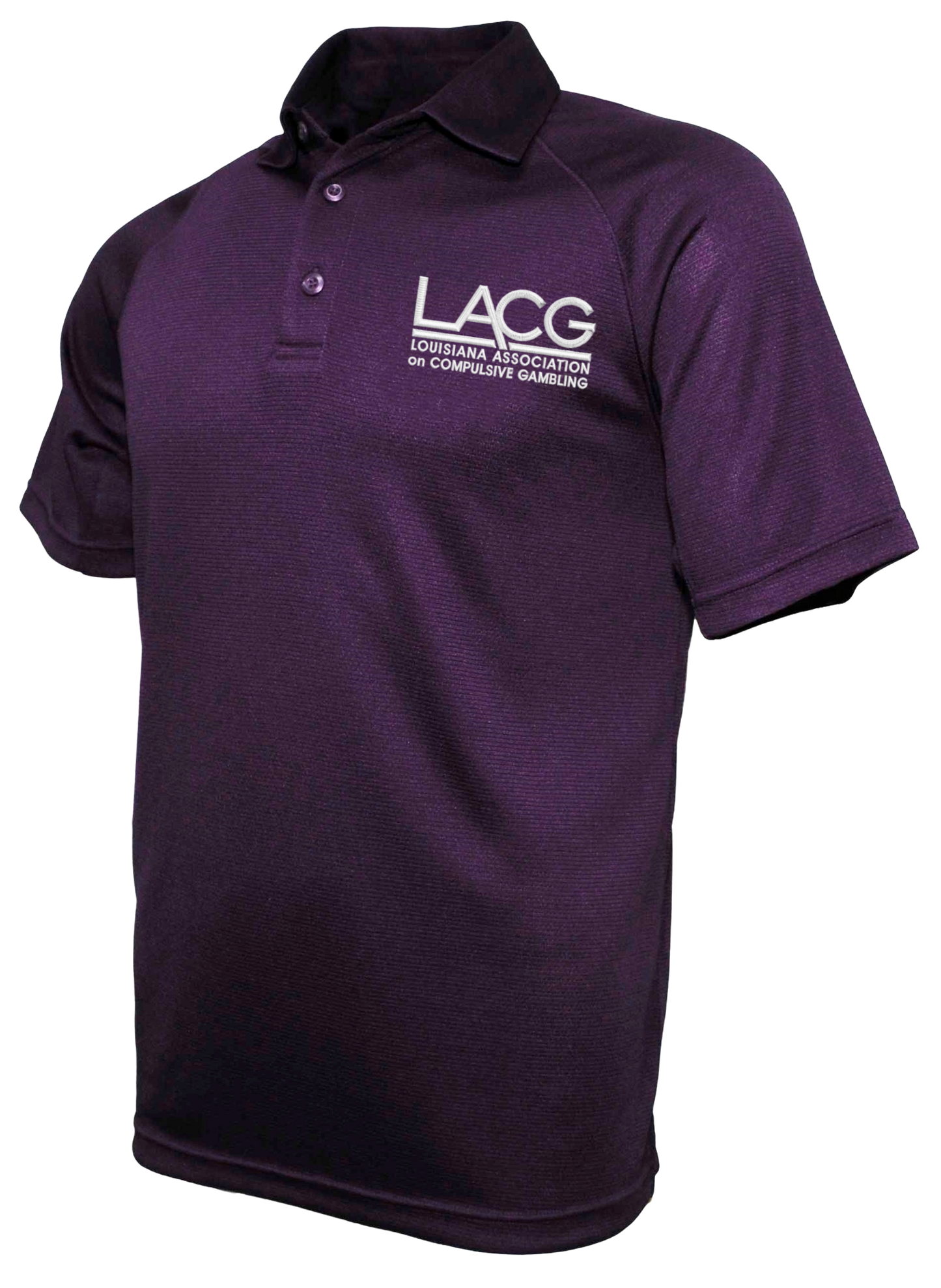 LACG Polo Jacquard Cool-Tek / embroidery
