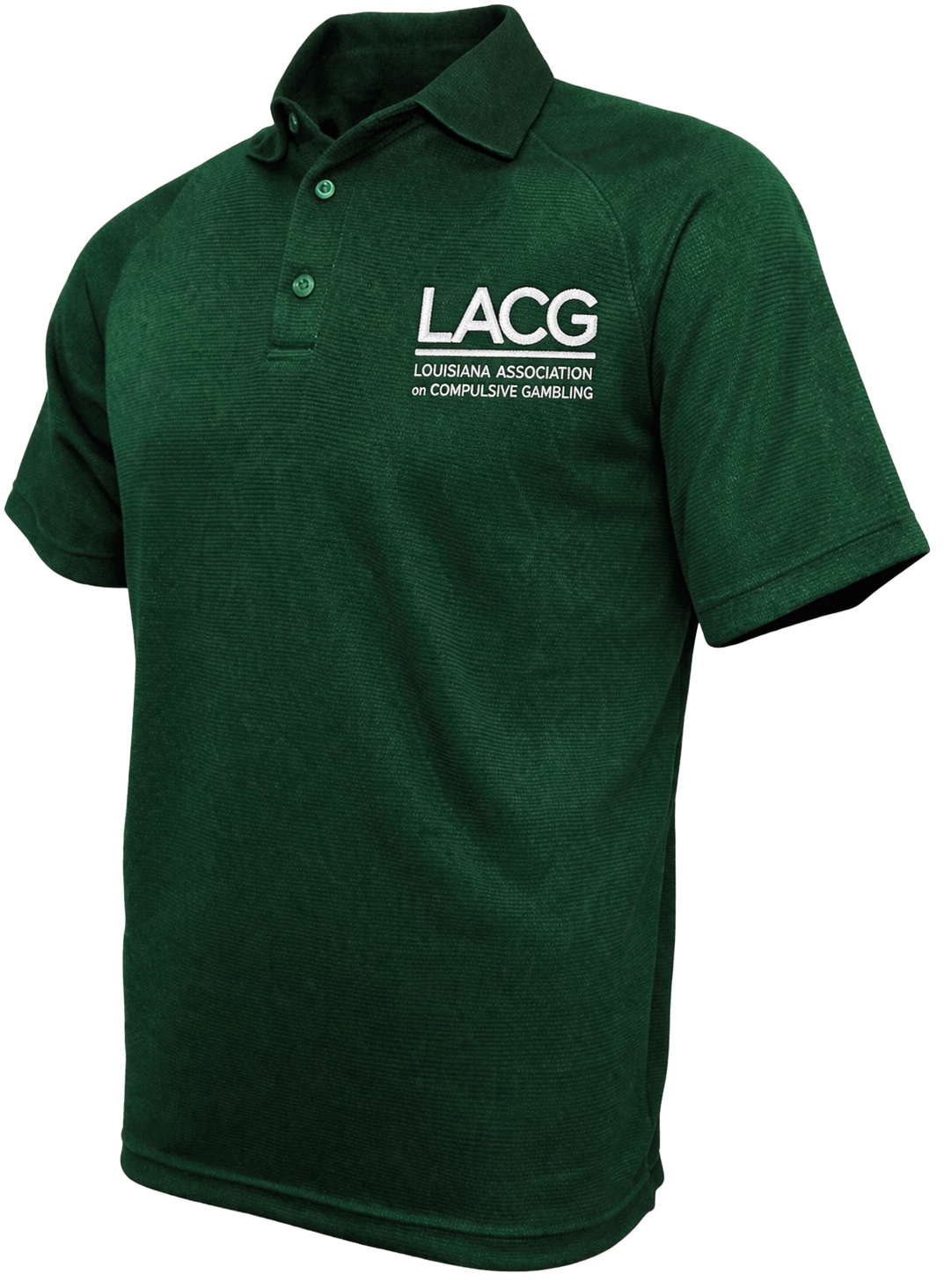 LACG Polo Jacquard Cool-Tek / embroidery
